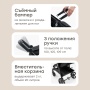 Happy Baby Коляска прогулочная SENSA, black nova