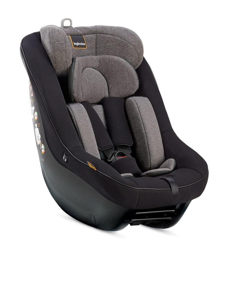 Автокресло Darwin Next Stage i-Size с рождения до 4х лет цвет Vulcan Black