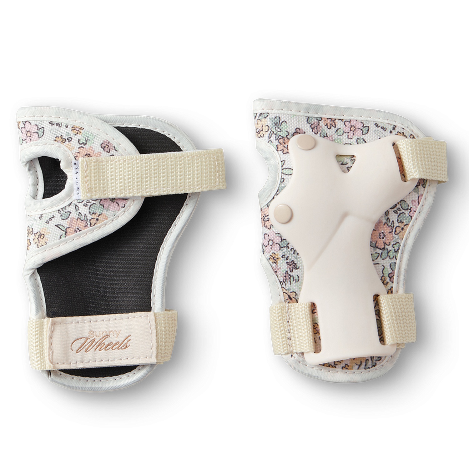 Happy Baby Раздвижные роликовые коньки детские SUNNY WHEELS, beige, M (30-33)