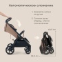 Happy Baby Коляска прогулочная SENSA, grey brown nova