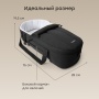 Happy Baby Люлька-переноска "CARRY" New, black
