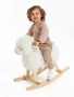 (С) Качалка Овечка AMAROBABY (Dolly), белый, 65х34х60 см.
