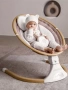 Качели электронные детские AMAROBABY ERGO SWING, бежевый