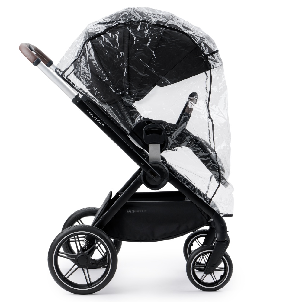 Happy Baby Коляска 2 в 1 KIDLANDER, black