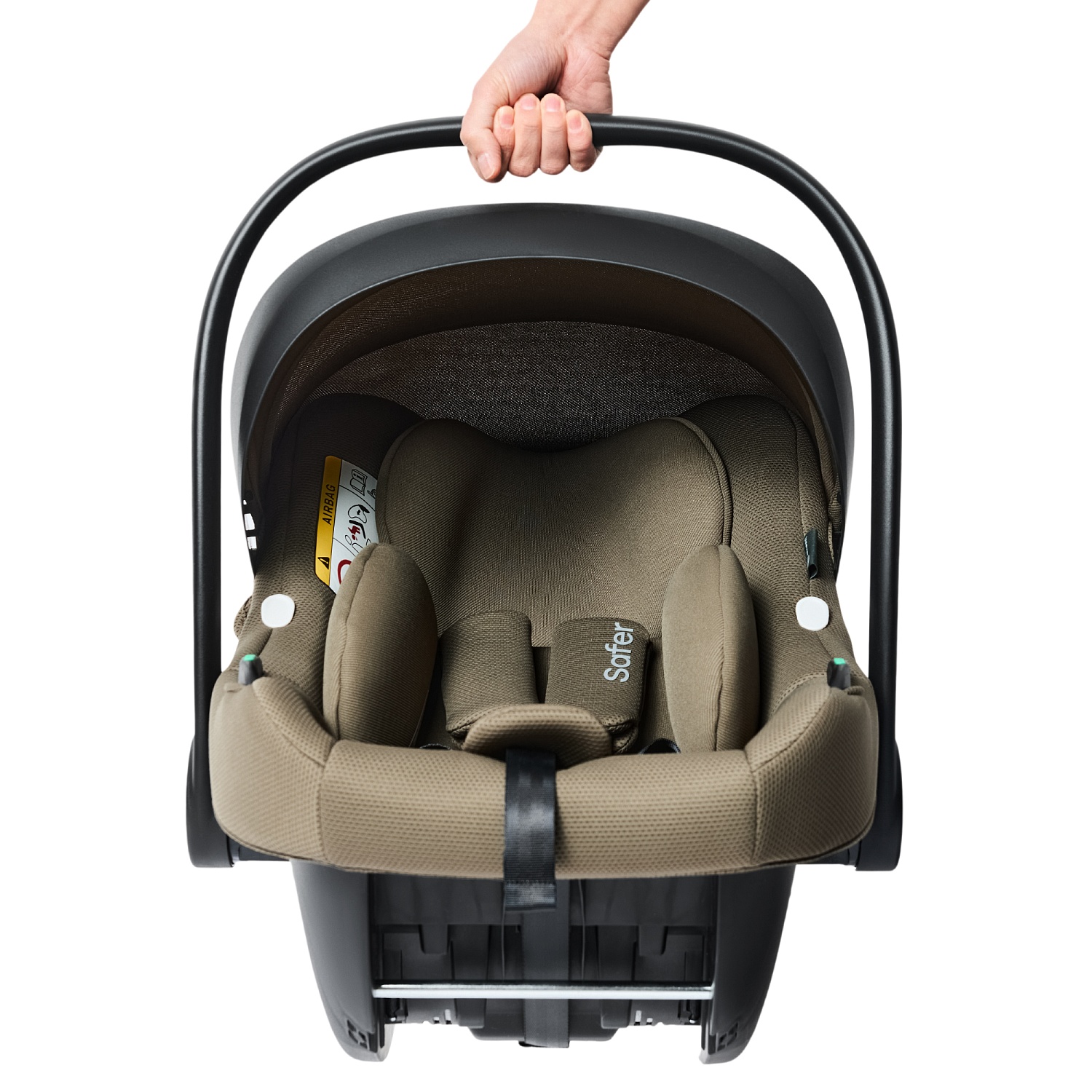 Happy Baby Автокресло SAFER, dark olive