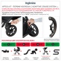 Коляска Aptica System Quattro 4 в 1 на шасси Aptica XT, цвет HORIZON GREY  (AA73N0HRG + AE73M0000)