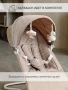 Качели электронные детские AMAROBABY HAPPY SWING, бежевый