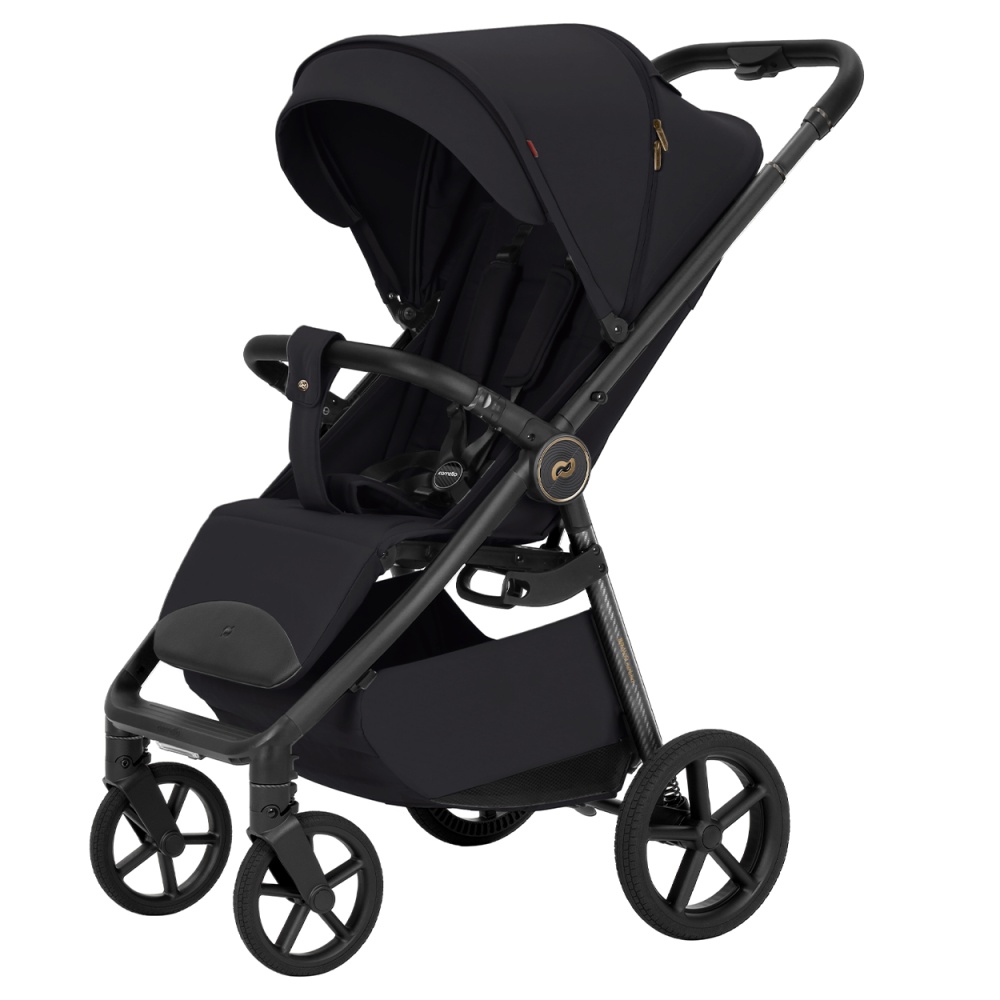 Carrello Детская коляска прогулочная  CARRELLO  Bravo CRL-5530 Deep Black carbon
