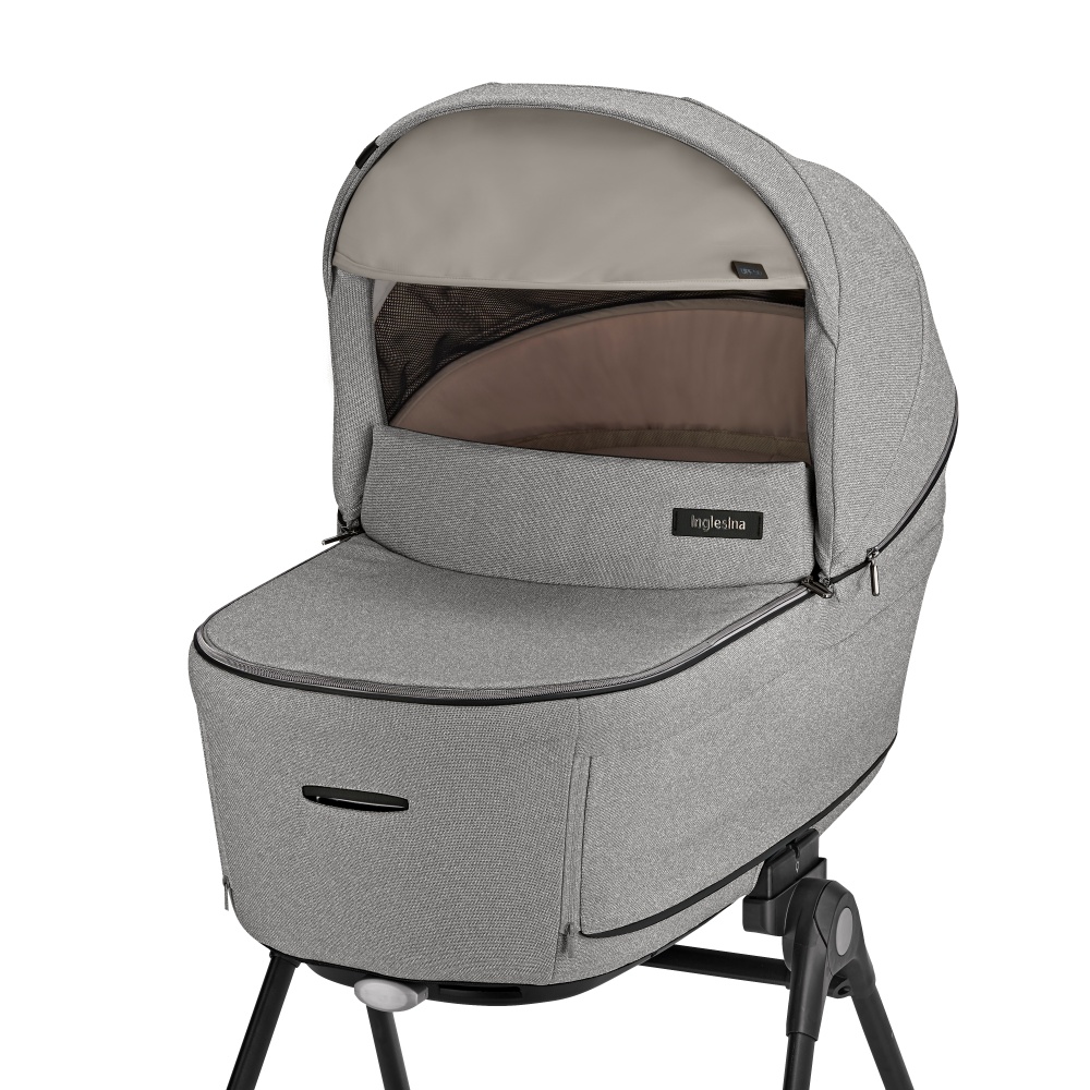 Коляска 3 в 1 Inglesina Aptica Platinum Grey Darwin i-Size