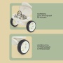 Детский трехколесный велосипед MOWBaby MC054 "ROADIE" (Grey)