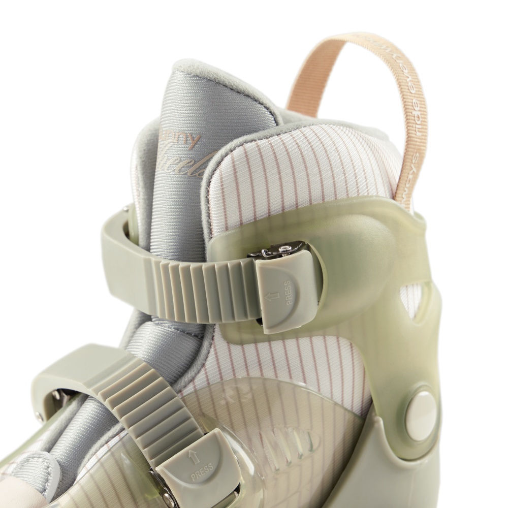 Happy Baby Раздвижные роликовые коньки детские SUNNY WHEELS, olive, M (30-33)