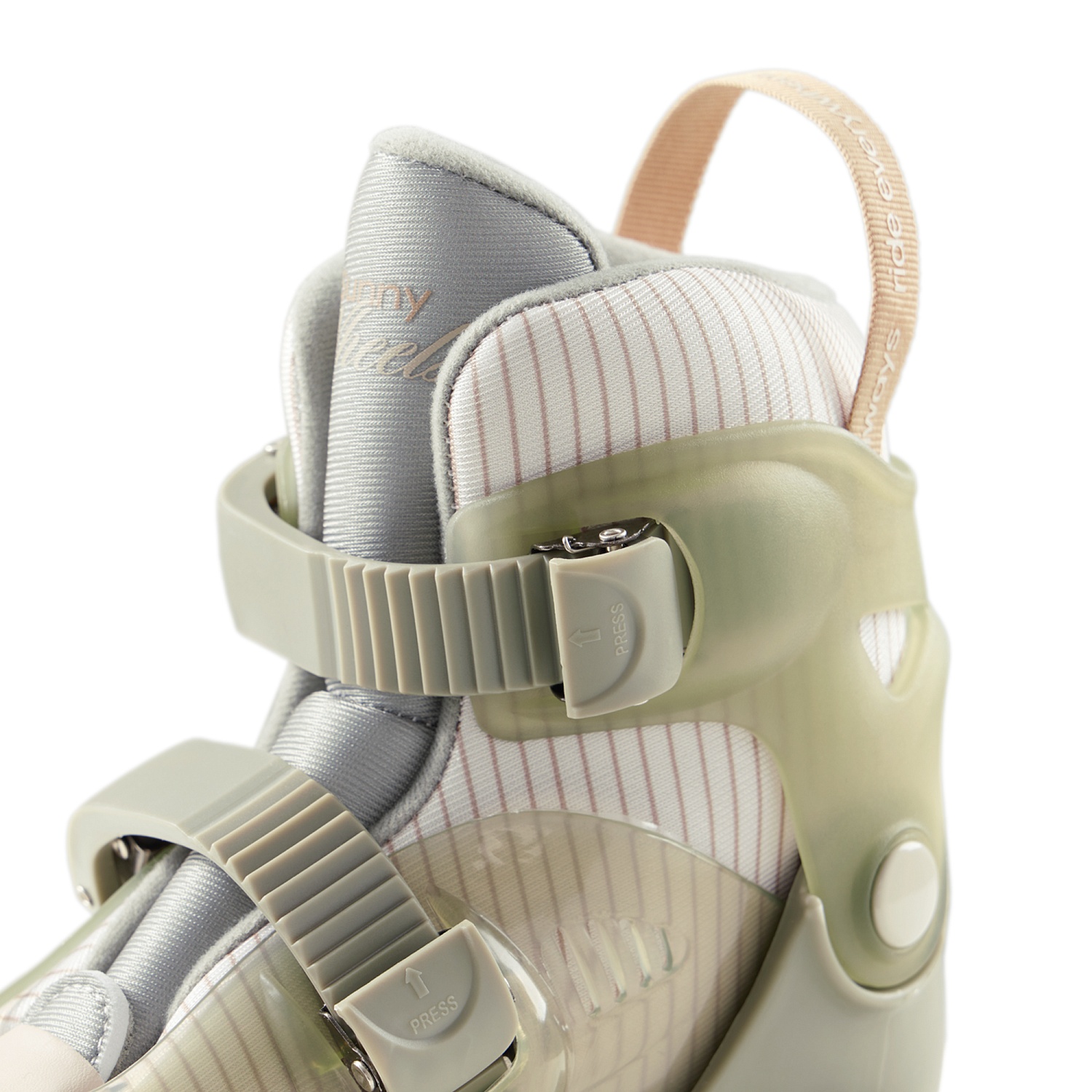 Happy Baby Раздвижные роликовые коньки детские SUNNY WHEELS, olive, M (30-33)