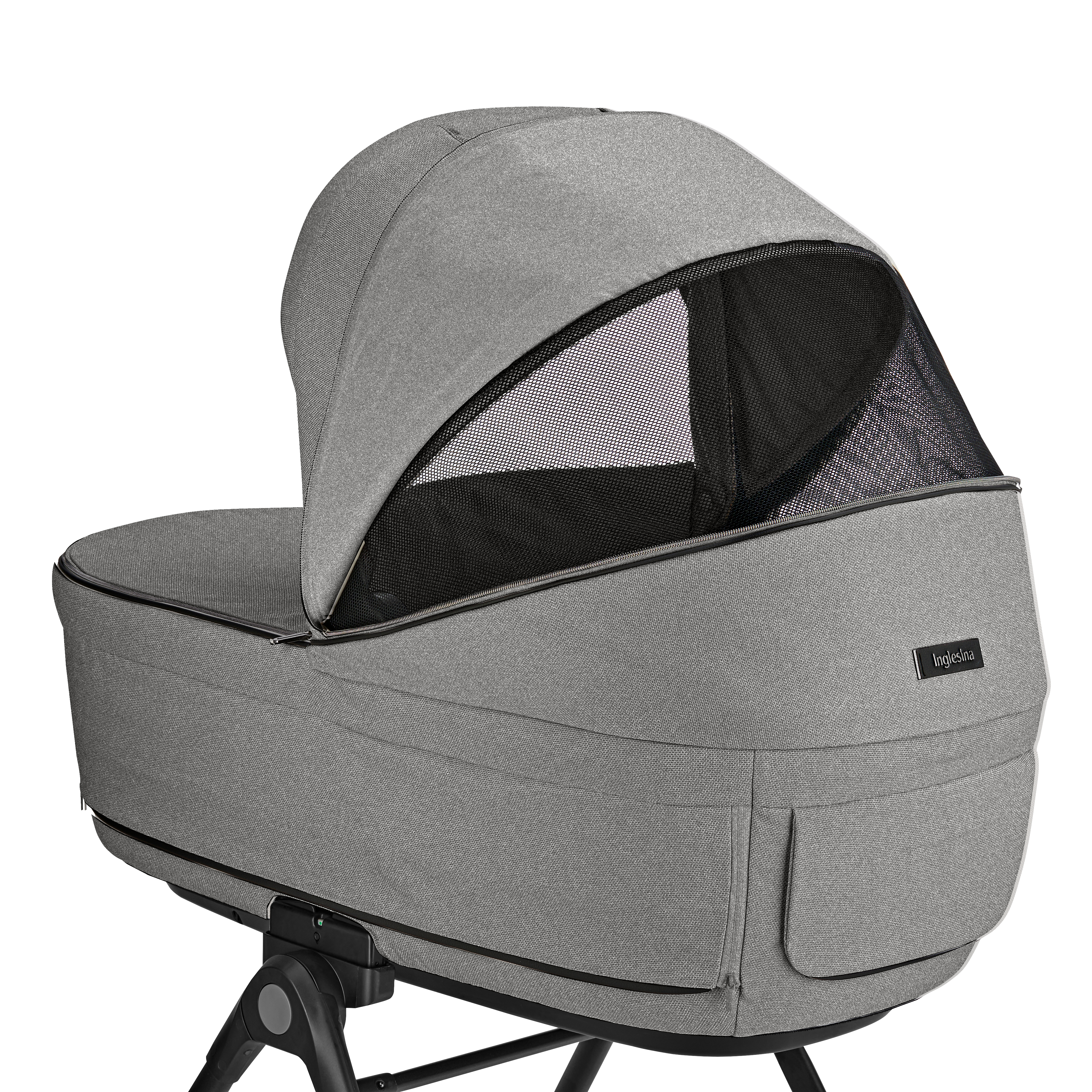 Коляска 3 в 1 Inglesina Aptica Platinum Grey Darwin i-Size