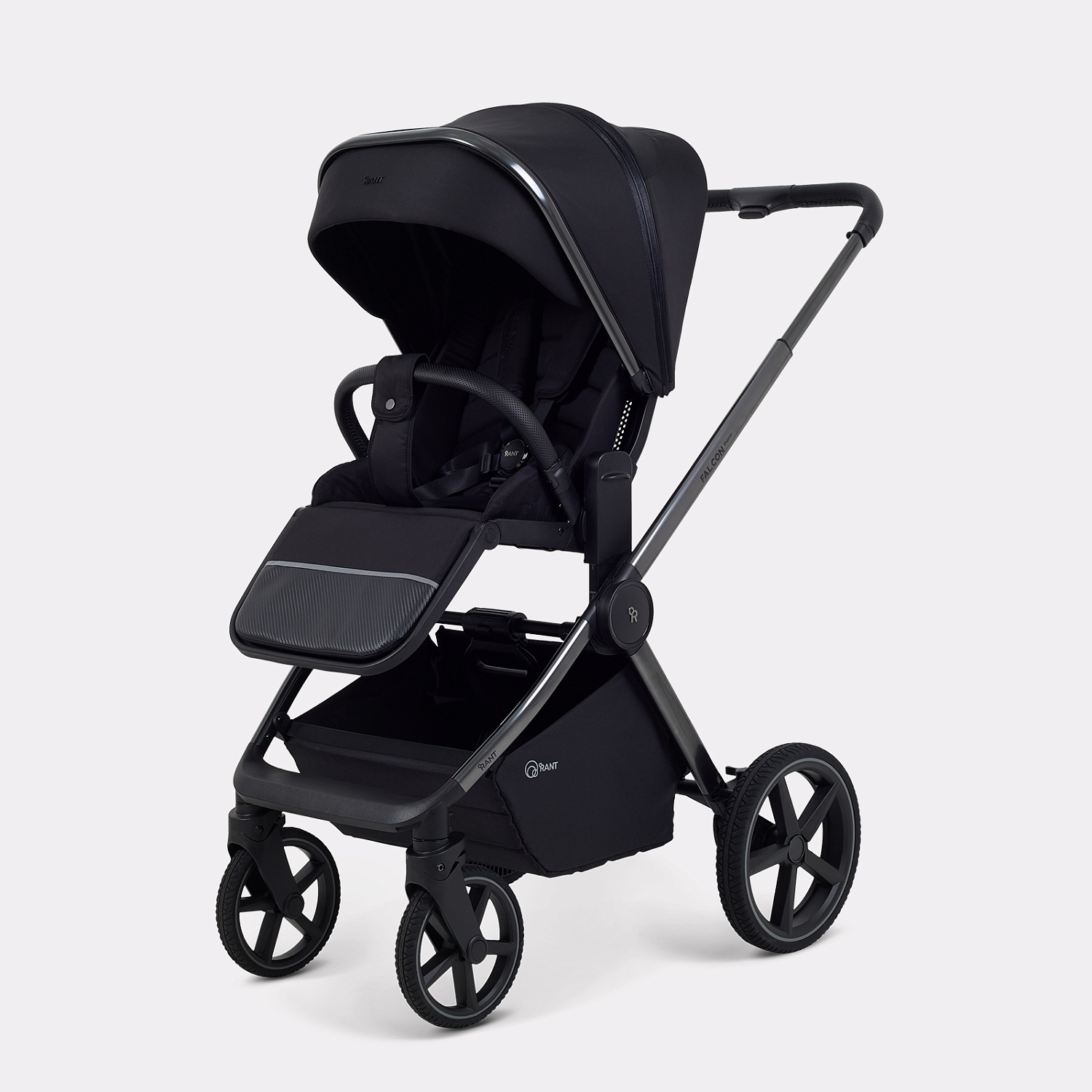 Коляска детская RANT "FALCON Soft Therm" (2в1) RA111 Black