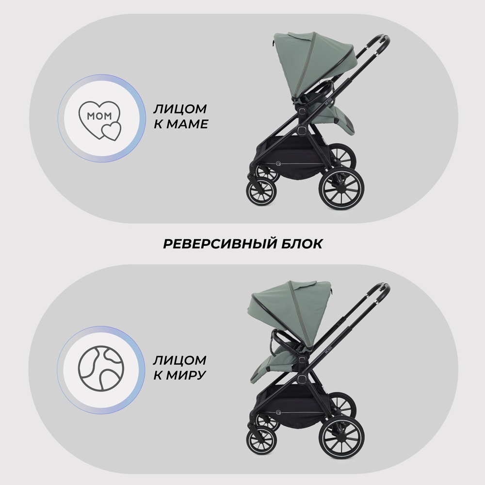 Коляска детская RANT "MOSS" (2в1) RA321 Olive
