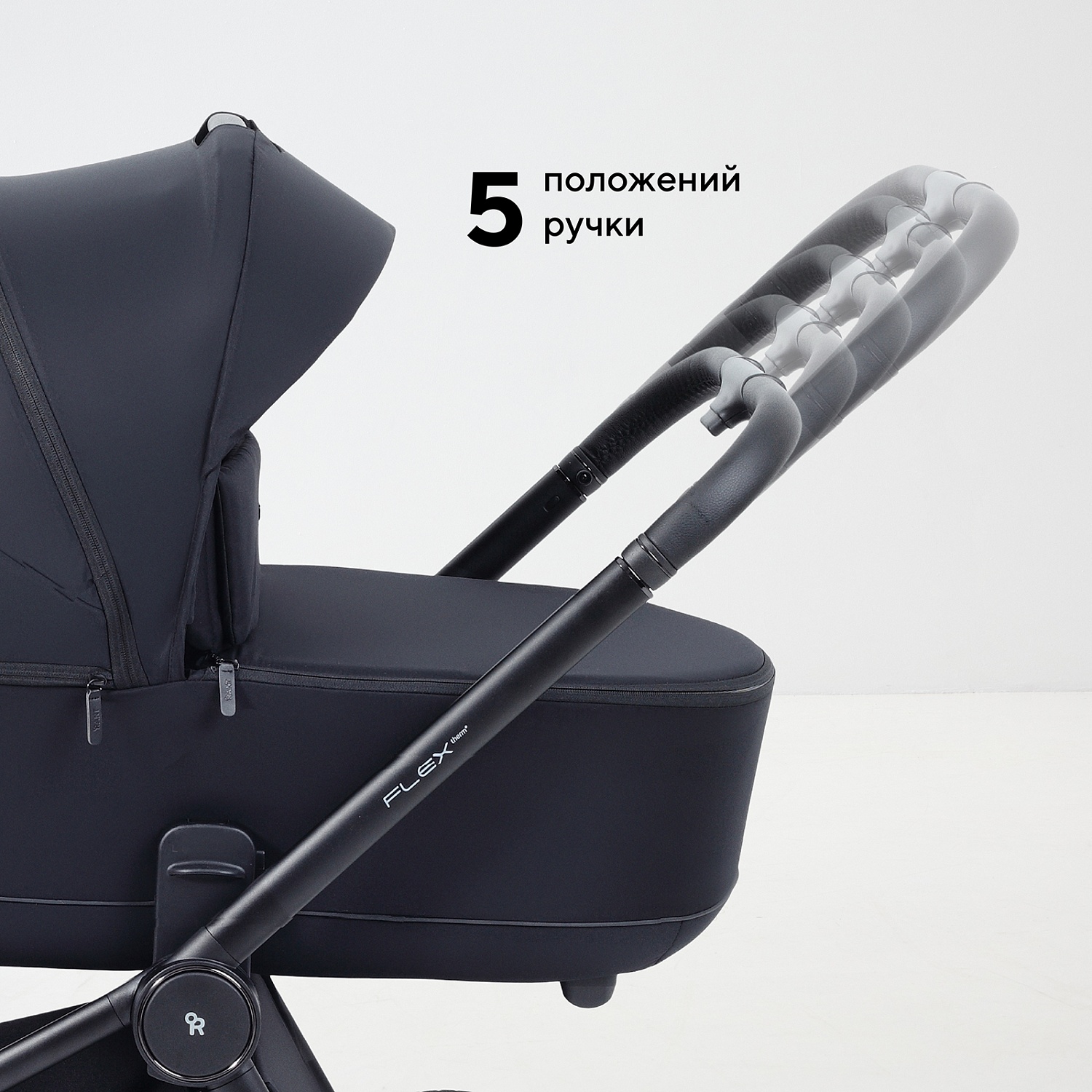 Коляска детская RANT "FLEX Therm" (2в1) RA112 Midnight Black