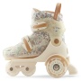 Happy Baby Раздвижные роликовые коньки детские SUNNY WHEELS, beige, M (30-33)