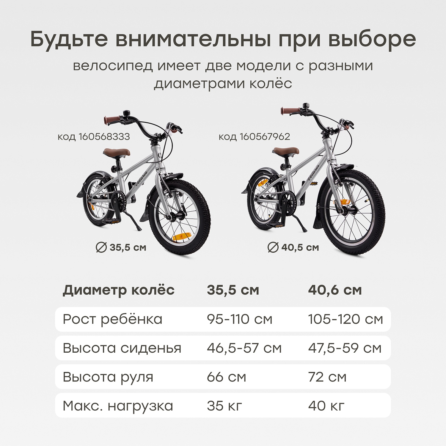 Happy Baby Велосипед детский VELARIS 14" («ВЕЛАРИС 14"»), стальной / steel