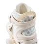 Happy Baby Ролики-коньки 3в1 детские SKROLLS, blue flowers, size M