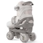 Happy Baby Ролики-коньки 3в1 детские SKROLLS, milky, size S