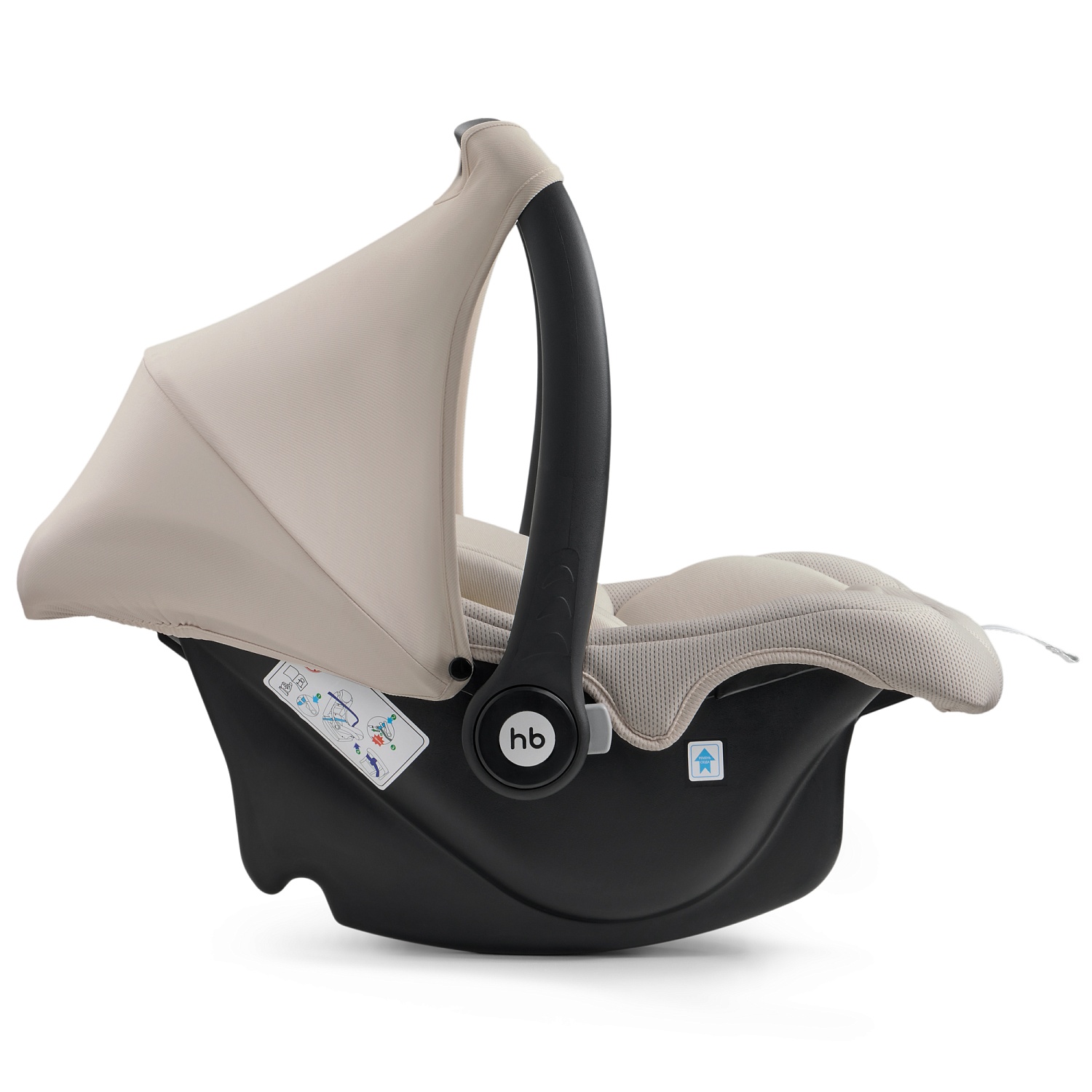 Happy Baby Автокресло "SKYLER V2", warm grey