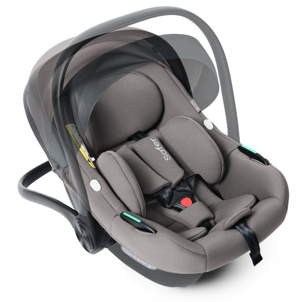 Happy Baby Автокресло SAFER, dark grey