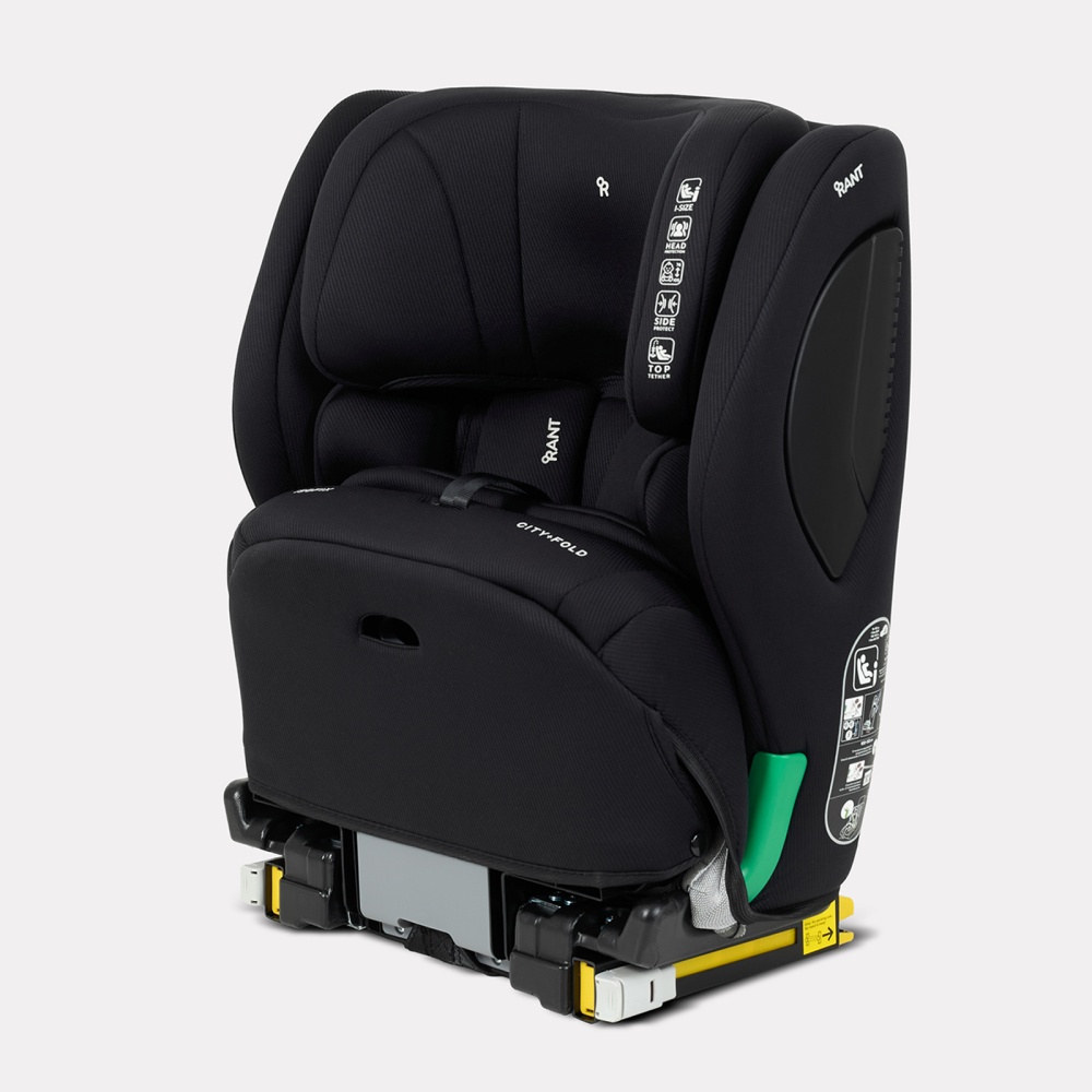 Автокресло RANT KBH315 "CITY+FOLD" (Black) (76-150 см)