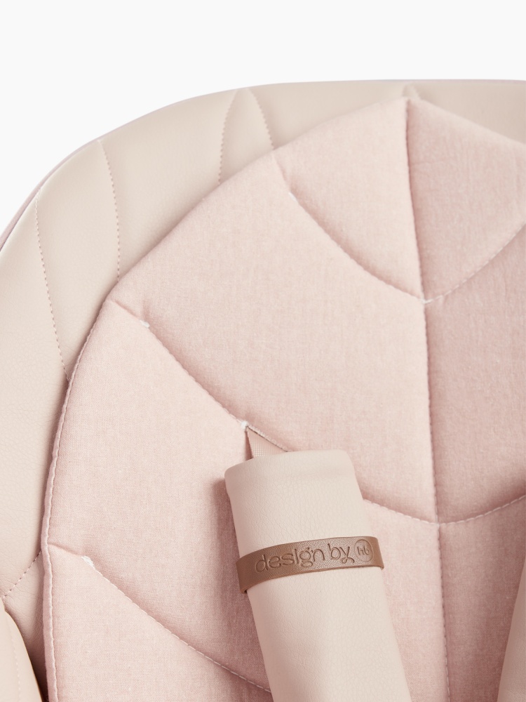 Happy Baby Стул для кормления BERNY LUX, rose new