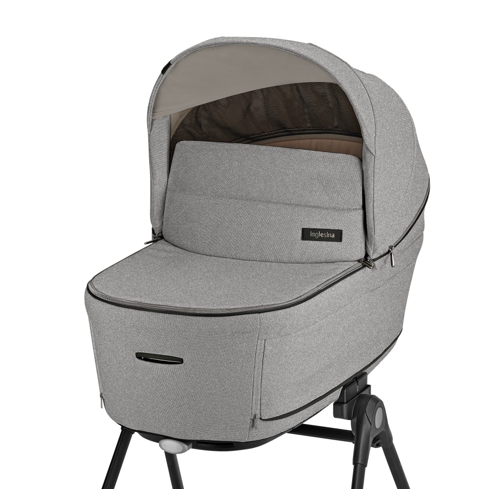 Коляска 3 в 1 Inglesina Aptica Platinum Grey Darwin i-Size