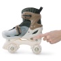Happy Baby Ролики-коньки 3в1 детские SKROLLS, brown, size M