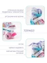 Ролики Amarobaby Disco раздвижные со светящимися колесами, розовые, размер 34-37