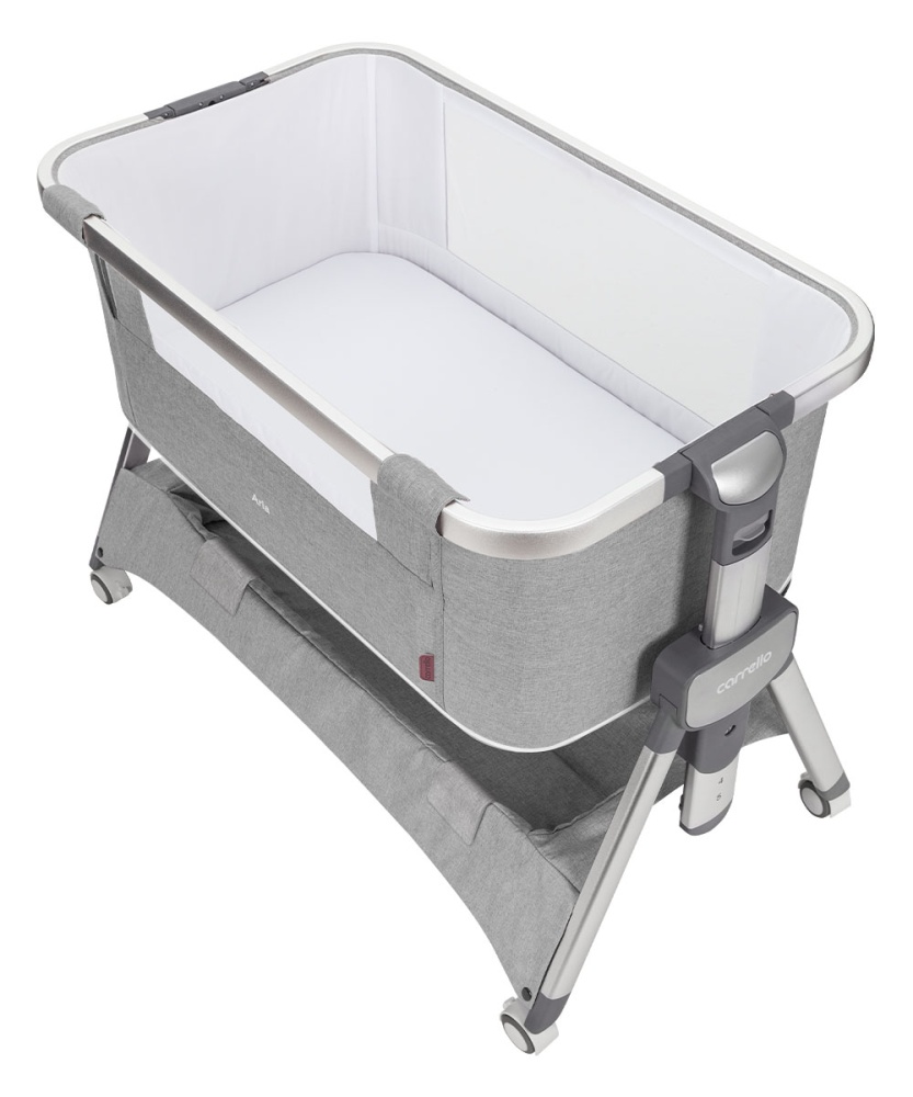 Carrello Кроватка Aria 3в1 CRL-16401  Silver Grey (размер спального места 84.5 см*46.5)