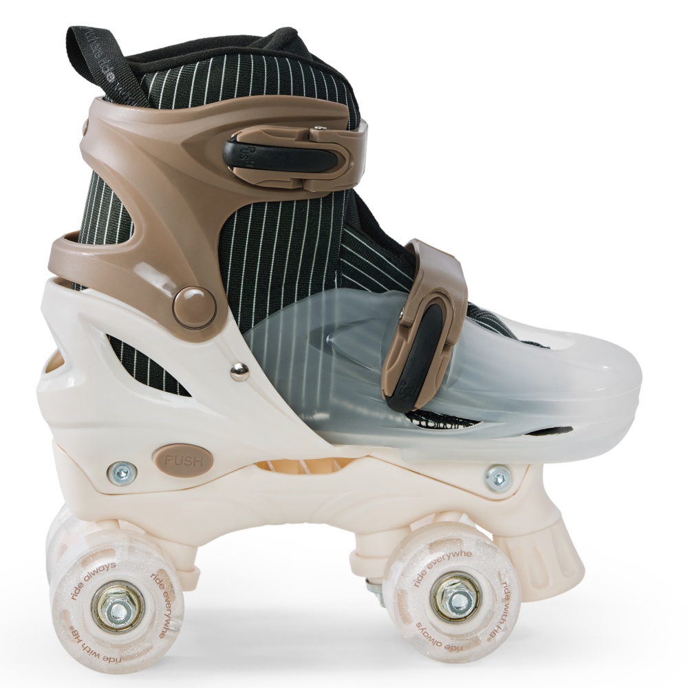 Happy Baby Ролики-коньки 3в1 детские SKROLLS, brown, size M