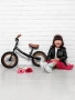 (С) Беговел двухколесный AMAROBABY ROAD RACER, черный