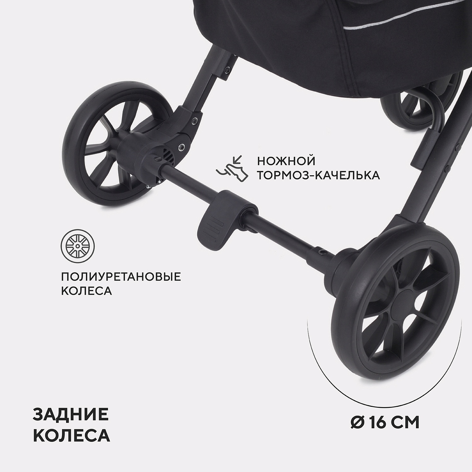Коляска детская RANT "LARGO" RA054 Forest Green 2024