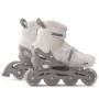 Happy Baby Ролики-коньки 3в1 детские SKROLLS, milky, size S