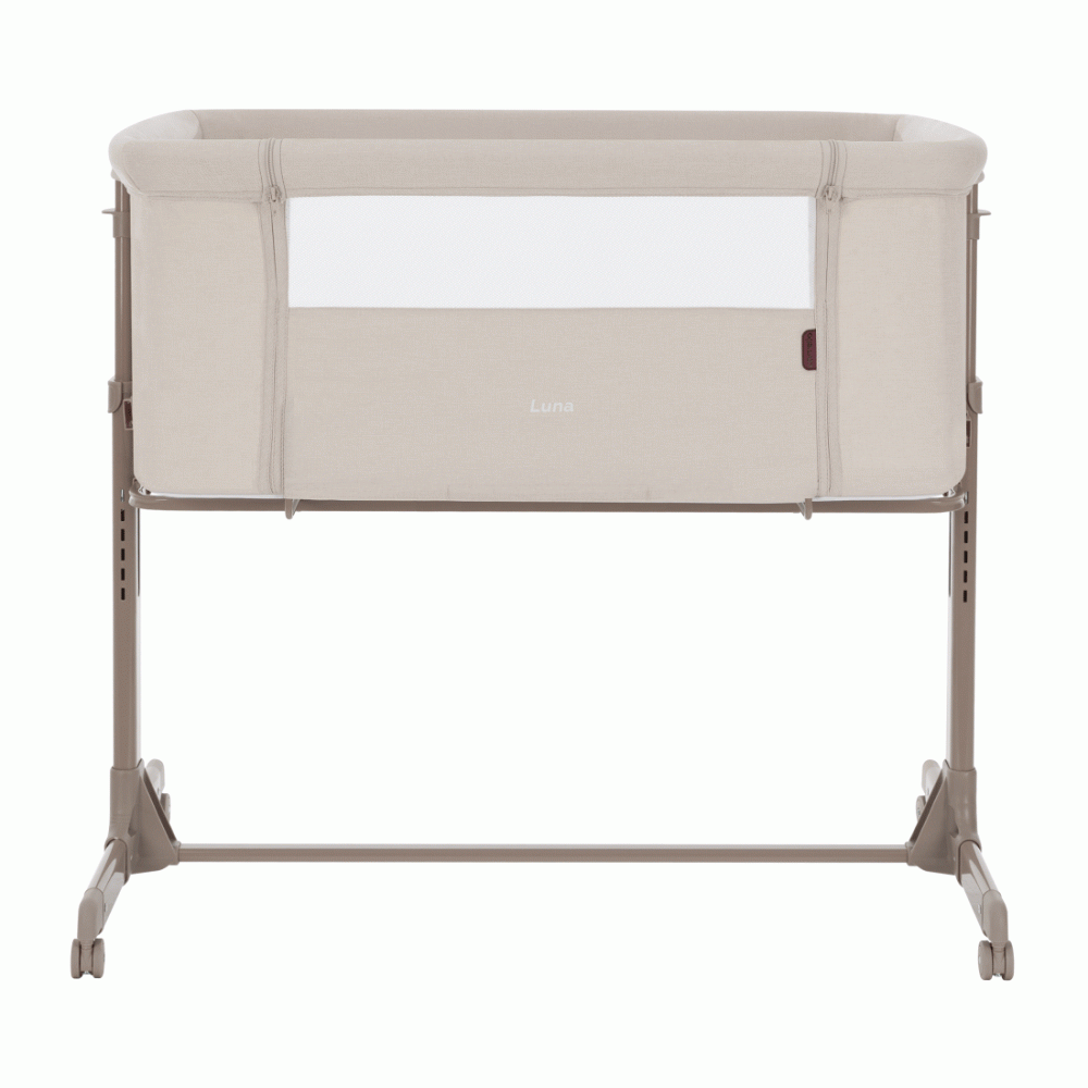 Carrello Кроватка Luna  CRL-16505   Silk Beige  (размер спального места 86 см*53)