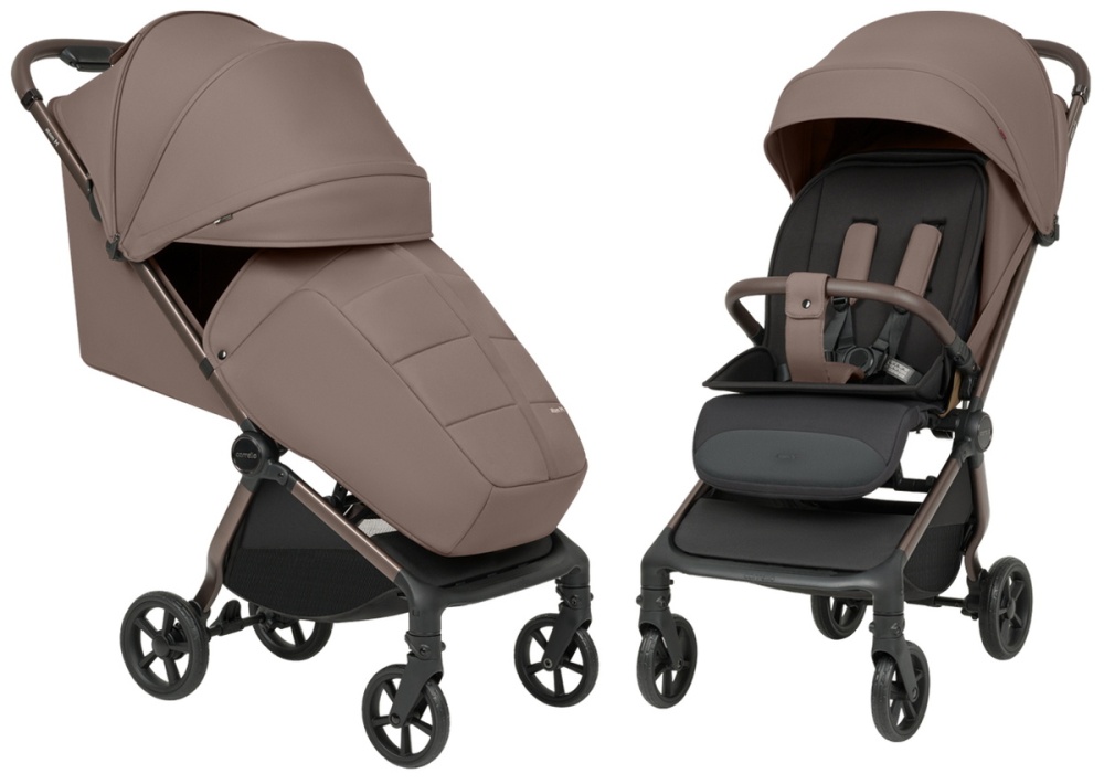 Carrello Детская коляска  CARRELLO  Atom M CRL-5527   Chocolate Brown