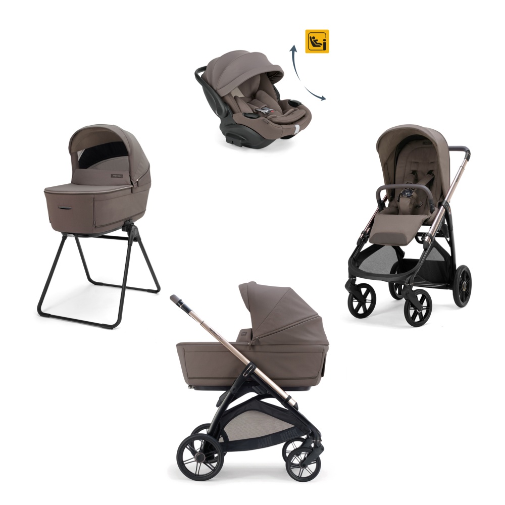 Коляска 3 в 1 Inglesina Aptica Darwin i-Size Essence Mokka