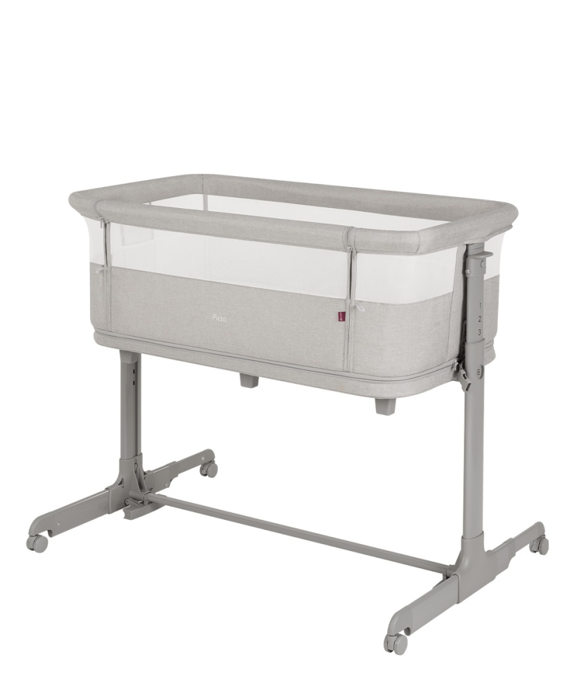 Carrello Кроватка Picto  CRL-16506   Tao Grey (размер спального места 90 см*51)