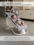 Качели электронные детские AMAROBABY HAPPY SWING, серый