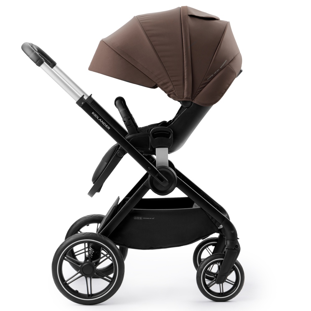 Happy Baby Коляска 2 в 1 KIDLANDER, dark brown