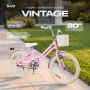 Велосипед 2-х колесный детский RANT "Vintage" Pink 20"