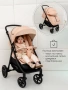 Коляска прогулочная Amarobaby, Strollin'Joy, бежевый (персиковый)