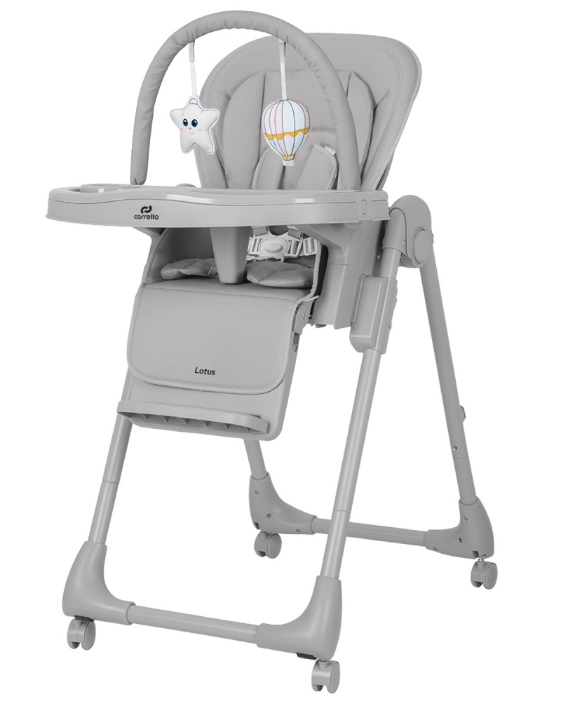Carrello Стульчик для кормления CRL-12101  Lotus   Alba Grey
