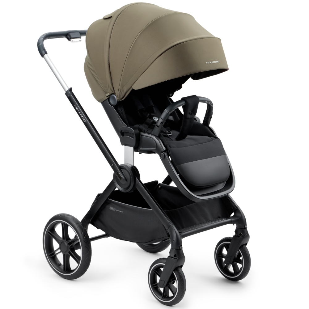 Happy Baby Коляска 2 в 1 KIDLANDER, dark olive