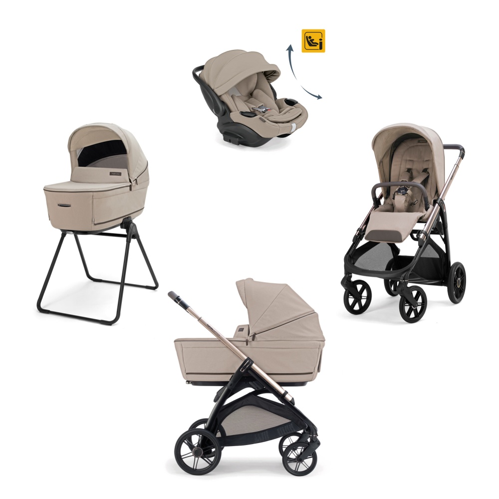 Коляска 3 в 1 Inglesina Aptica Darwin i-Size Ivy Vicuna Beige