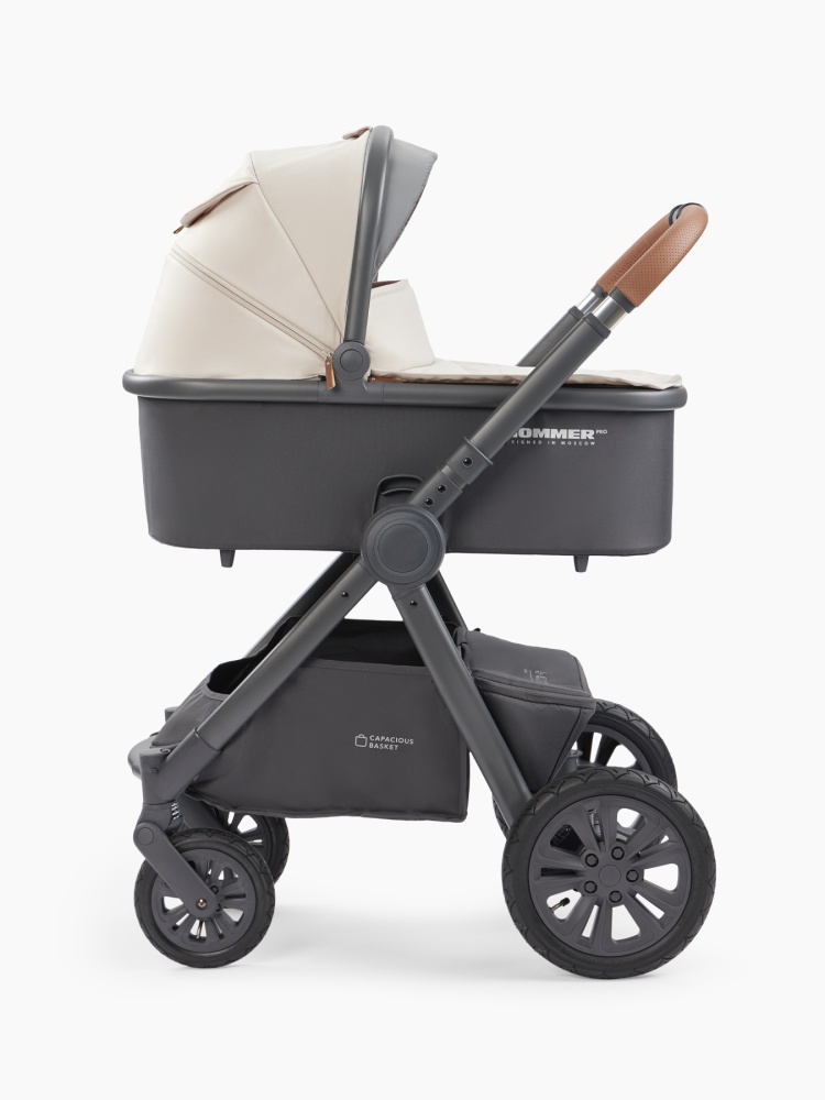 Happy Baby Коляска 2 в 1 MOMMER PRO, beige nova
