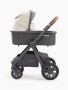 Happy Baby Коляска 2 в 1 MOMMER PRO, beige nova