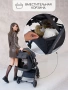 Коляска прогулочная Amarobaby, Airy, чёрный